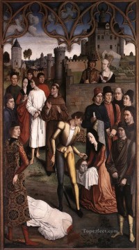 無実の伯爵の処刑 オランダのダーク・バウツ Oil Paintings